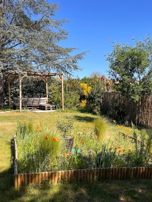 Agreable Maison Landaise Proche Du Lac Sanguinet Exterior foto